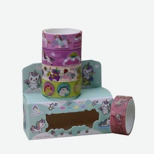 ILIKEGIFT Набор декоративного скотча  Funny unicorn 