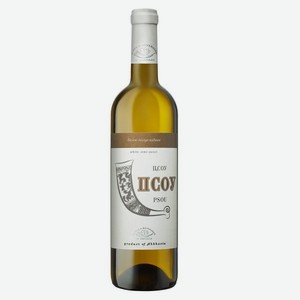 Вино Псоу белое полусладкое 11% 0,75л