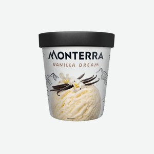 Мороженое Monterra Ванильное 480 мл