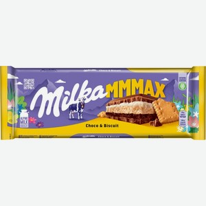 Шоколад молочный Milka Choco & Biscuit