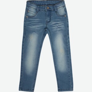 Брюки-джинсы для девочки Barkito «Морские приключе (86)