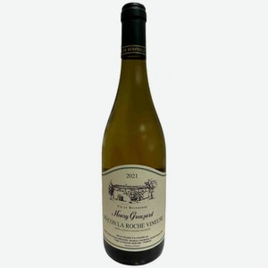 Вино Henry Greuzard Макон Ля Рош Винёз белое сухое 13 % алк., Франция, 0,75 л