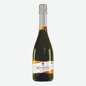 Винный напиток игристый Bello Monetti Bianco semidolce белый полусладкий  7.0 % 750 мл Россия