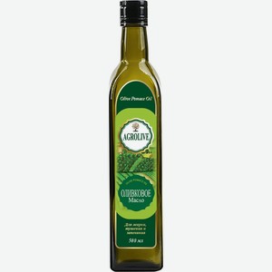 Масло оливковое  Агролайф  ст/б 500мл