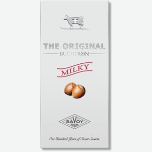 BUCHERON THE ORIGINAL молочный шоколад с фундуком 90г