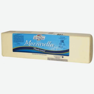 Сыр вытяжной Моцарелла La Paulina Tradicional 42%, 1 кг