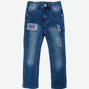 Брюки джинсовые для мальчика Bonito kids, синие (98)