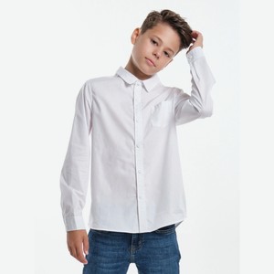 Рубашка для мальчика Mini Maxi, белая (158)