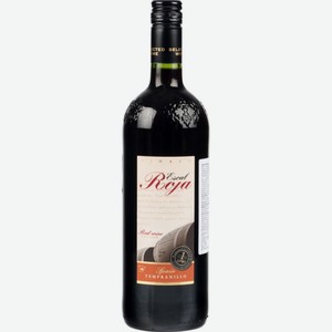 Вино Escal Roja Tempranillo красное сухое 13 % алк., Испания, 1 л