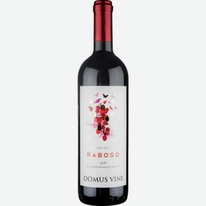 Вино Domus Vini Raboso красное полусладкое 11,5 % алк., Италия, 0,75 л