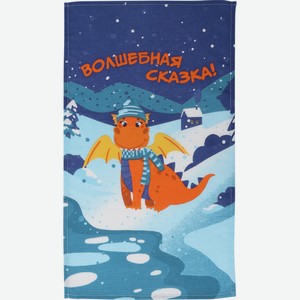 Полотенце кухонное 365 ДНЕЙ Символ года 35x60см, разноцветный, Россия