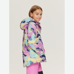 Куртка зимняя для девочки Hola, разноцветный (158)