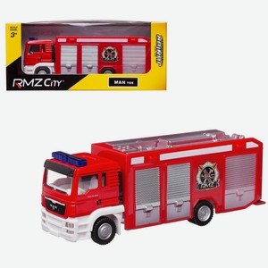 Пожарная машина Uni-Fortune «RMZ City MAN» металлический 1:64, красный