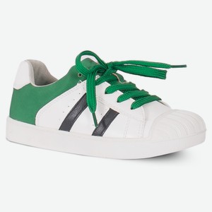 Ботинки для мальчика Barkito, белые с зеленым (31)