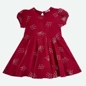 Платье для девочки Bonito kids, бордовое (98)
