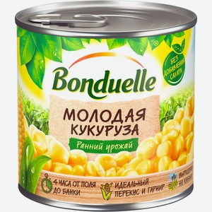 Молодая кукуруза BONDUELLE, Россия, 212 мл