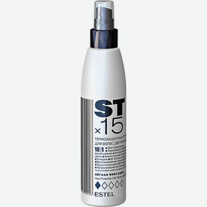 ESTEL PROFESSIONAL Спрей для волос двухфазный термозащитный 15 в 1 Легкая фиксация