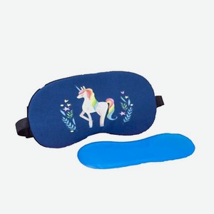 ILIKEGIFT Маска для сна с вкладышем  Color Unicorn 