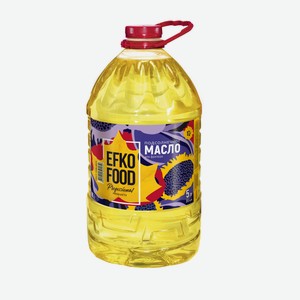 Масло Efko Food Professional для фритюра рафинированное, 5л Россия
