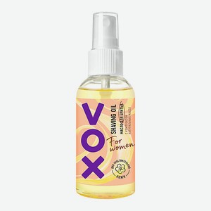 VOX Масло для бритья FOR WOMEN с комплексом натуральных масел 75