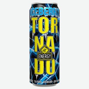 Напиток энергетический Tornado Iceberry, 450 мл