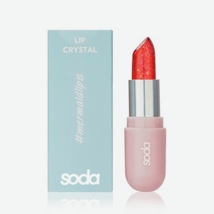 Бальзам для губ Soda Lip Crystal Balm #mermaidlips , Cherry , 3,5г