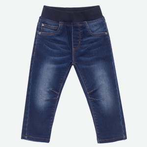 Брюки-джинсы для мальчика Barkito «Деним», синие (80)