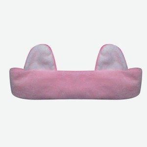 Повязка-резинка на голову Baffy «Милые ушки» нежно-розовая