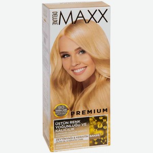 Крем-краска для волос Maxx Deluxe Premium 9.0 блондин, 110 мл