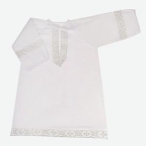 Крестильная рубашка Be2Me, белая (86-92)