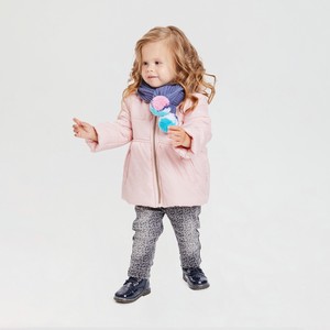 Куртка для девочки Barkito, розовая (80)