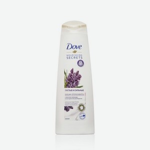 Бальзам - ополаскиватель для волос Dove Nourishing Secrets   Густые и сильные   с маслом лаванды и экстрактом розмарина 350мл