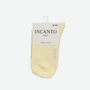 Женские однотонные носки INCANTO IBD733003 Giallo Chairo р.39-40