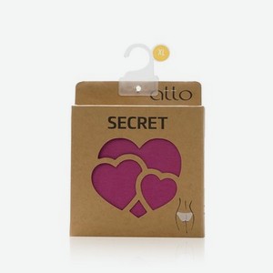 Женские трусы - слипы Atto Secret , Фиолетовый , XL