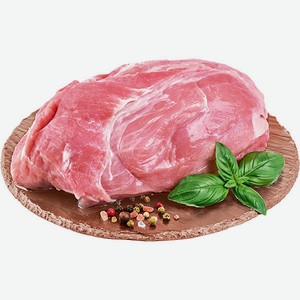 Лопатка свиная, без кости, крупный кусок, в/у, упаковка ~2 кг, цена за 1 кг