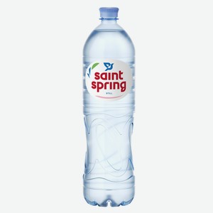 Вода питьевая Святой Источник негазированная природная, 1,5 л