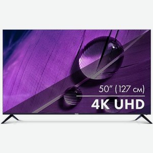 50  Телевизор HAIER Smart TV S1, 4K Ultra HD, черный, СМАРТ ТВ