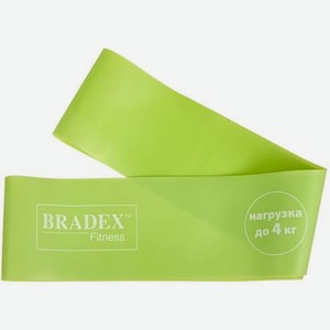 Лента-эспандер Bradex SF 0259 дл.:30см ш.:5см нагр.:4кг зеленый