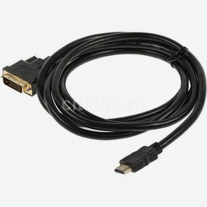 Кабель DVI HDMI (m) (прямой) - DVI-D (m) (прямой), 2м, черный