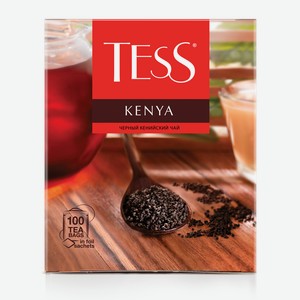 Чай Tess Kenya черный байховый (2г x 100шт), 200г