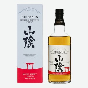 Виски The San-In Matsui Blended в подарочной упаковке, 0.7л