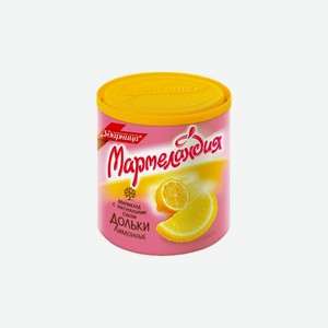 Мармелад Мармеландия лимонные дольки с натуральным соком, 250 г