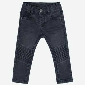 Брюки-джинсы для девочки Barkito «Деним», серые (86)