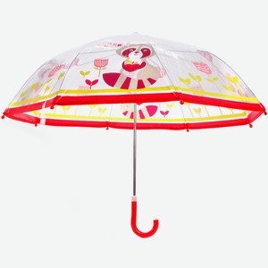 Зонт Mary Poppins «Apple forest» прозрачный 46 см