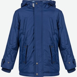 Куртка для мальчика Barkito,темно-синяя (98)
