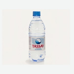 Вода негазированная Tassay питьевая, 500 мл, пластиковая бутылка
