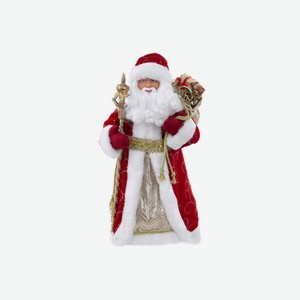 Новогодняя фигурка Дед Мороз в красной шубке Magic time Hoff