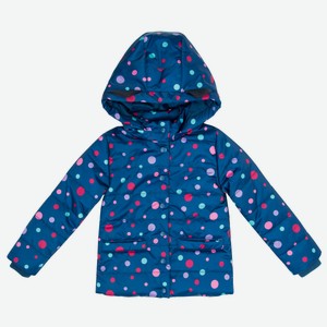 Куртка для девочки Barkito, синяя (104)