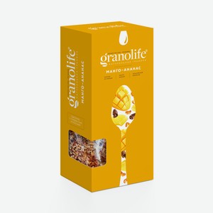 Гранола Granolife манго-ананас 200 г