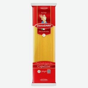 Макаронные изделия Pasta Zara Спагетти/Капеллини 500 г